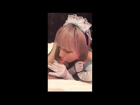 ❤️ Japanese Idol [mayuka], French maid costume, part 1, blowjob and jerk off with lotion Sex video sa amon ❌